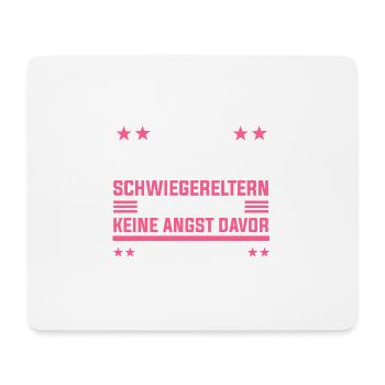 Schwiegertochter Schwiegermutter Schwiegervater - Mousepad (Querformat) - Weiß - Vorne