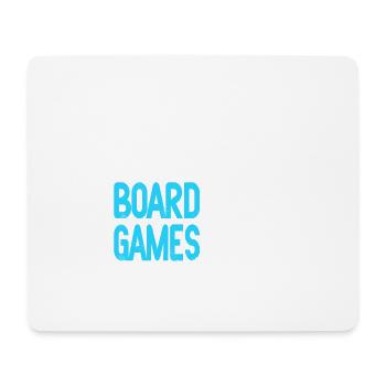 I Really Need All These Board Games Cool Retro - Mouse Pad (horizontal) - white - Front