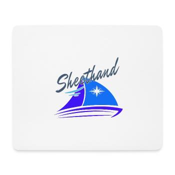 Sheethand Crew auf Segelboot Segler Boot Vorschote - Mousepad (Querformat) - Weiß - Vorne