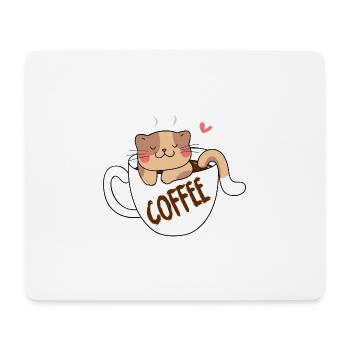 Ocelot coffee - Mouse Pad (horizontal) - white - Front