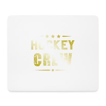 Équipe de hockey - Tapis de souris (format paysage) - blanc - Devant