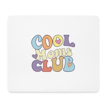 Cool Moms Club Proud Mama Squad Mother's Day New - Mouse Pad (horizontal) - white - Front