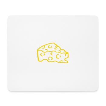 La Raclette C'est La Vie Humour Raclette Fromage - Tapis de souris (format paysage) - blanc - Devant