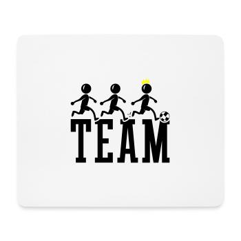 Soccer Team Soccer - Mouse Pad (horizontal) - white - Front