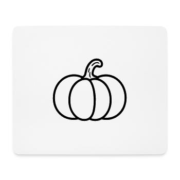 pumpkin - Mouse Pad (horizontal) - white - Front