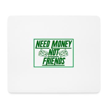 Money Cash Geese Cash Moneten Empire saying gift - Mouse Pad (horizontal) - white - Front