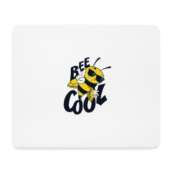 Bee - Mouse Pad (horizontal) - white - Front