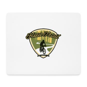 Flow Trail - Day Valley, CA - Tapis de souris (format paysage) - blanc - Devant