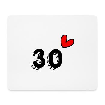 30 YEARS. 30th ANNIVERSARY. ANNIVERSARY 30 YEARS. 30 - Mouse Pad (horizontal) - white - Front