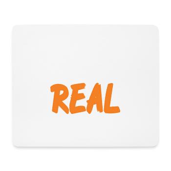Keep It Real Cool Retro Hip Hop Designs T-Shirt - Mousepad (Querformat) - Weiß - Vorne