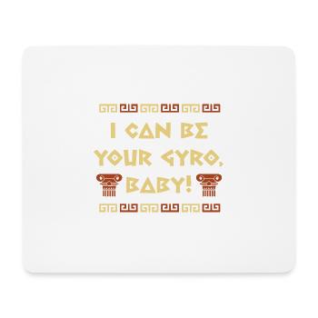 Antike Griechische Mythologie und Griechisches - Mousepad (Querformat) - Weiß - Vorne