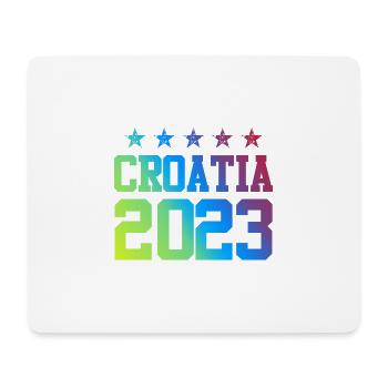 Croatia 2023 - Mouse Pad (horizontal) - white - Front