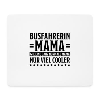 Busfahrerin Spruch Lustiges Busfahrerin Geschenk - Mousepad (Querformat) - Weiß - Vorne