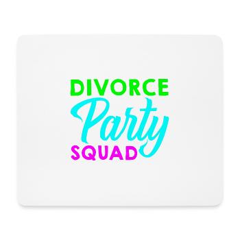 Équipe de divorce - Tapis de souris (format paysage) - blanc - Devant