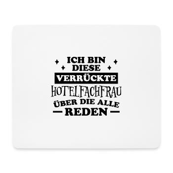 Hotelfachfrau Spruch Lustig Hotelfachfrau Geschenk - Mousepad (Querformat) - Weiß - Vorne