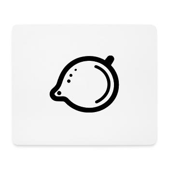 Lemon - Mouse Pad (horizontal) - white - Front