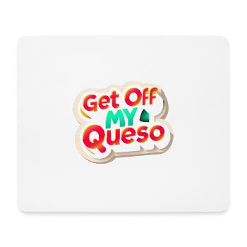 Descends de mon Queso 9 - Tapis de souris (format paysage) - blanc - Devant