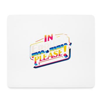 In English Please! 11 - Mousepad (Querformat) - Weiß - Vorne