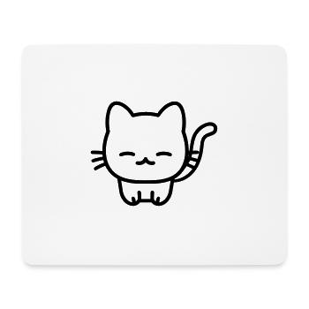 cat - Mouse Pad (horizontal) - white - Front