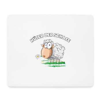 Hüter der Schafe - Mousepad (Querformat) - Weiß - Vorne
