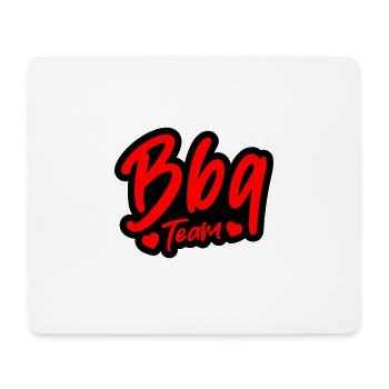 BBQ Grill Team - Mouse Pad (horizontal) - white - Front
