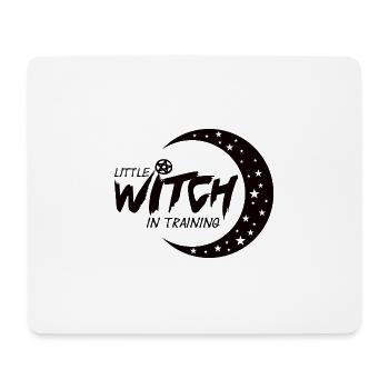 Little Witch in training - schwarz - Mousepad (Querformat) - Weiß - Vorne