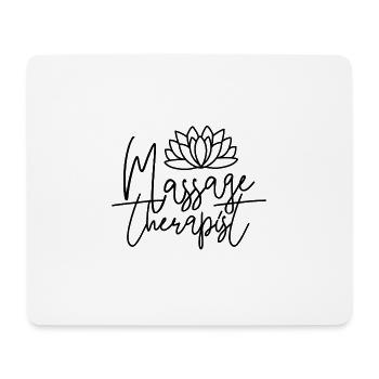 Stylish Massage Therapist - Mouse Pad (horizontal) - white - Front
