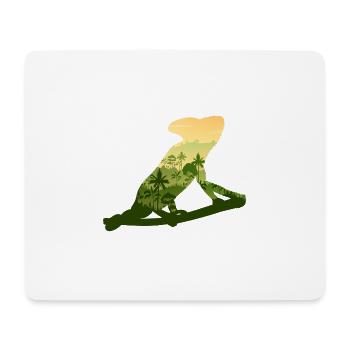 Chameleon - Mouse Pad (horizontal) - white - Front