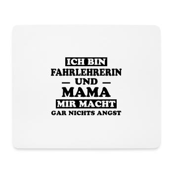 Fahrlehrerin Fahrschule Fun Fahrlehrerin Geschenk - Mousepad (Querformat) - Weiß - Vorne