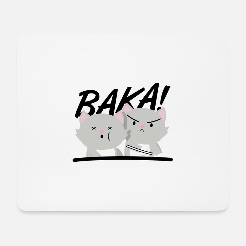 Anime - Mousepad (Querformat) - Weiß
