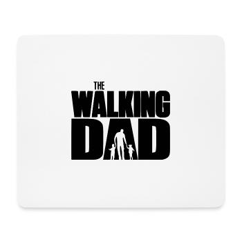 The Walking Dad - Mousepad (Querformat) - Weiß - Vorne