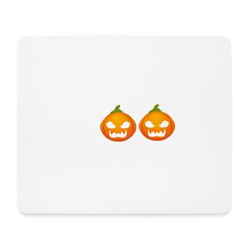 The BOO Crew Funny Halloween Pumpkin T-Shirt - Mousepad (Querformat) - Weiß - Vorne