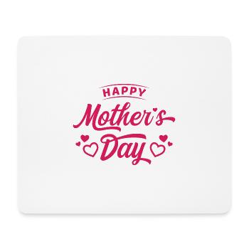 Happy Mother's Day / Mother, Mom - Mouse Pad (horizontal) - white - Front