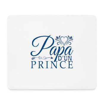 Papa fête des pères cadeau pour mon père fils !! - Tapis de souris (format paysage) - blanc - Devant