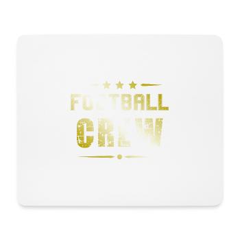 Équipe de football - Tapis de souris (format paysage) - blanc - Devant