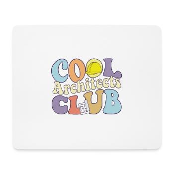 Cool Architects Club Architecture Major Squad - Mouse Pad (horizontal) - white - Front