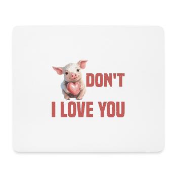 Please Don't Eat Me, I Love You 6 - Mousepad (Querformat) - Weiß - Vorne