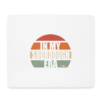 In My Sourdough Era Home Baker Funny Bread Baking - Mousepad (Querformat) - Weiß - Vorne