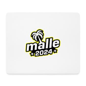Malle 2024 Palmier de Majorque - Tapis de souris (format paysage) - blanc - Devant