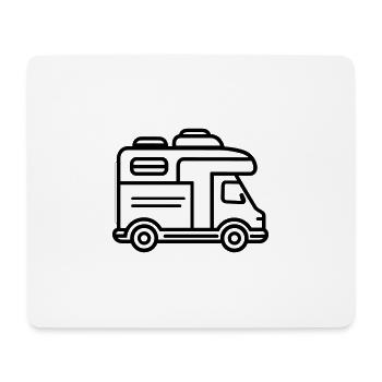 Motorhome - Mouse Pad (horizontal) - white - Front