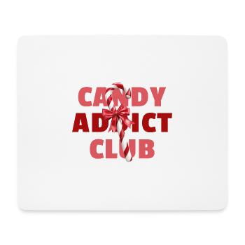 Candy Addict Club - Friandises aux bonbons - Tapis de souris (format paysage) - blanc - Devant