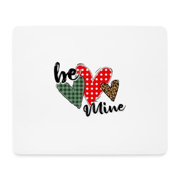 Be Mine Valentine - Mouse Pad (horizontal) - white - Front