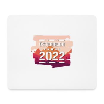 Austria 2022 - Mouse Pad (horizontal) - white - Front