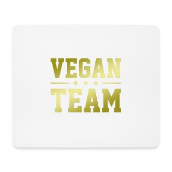 Vegan Team - Mouse Pad (horizontal) - white - Front