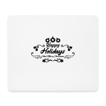 Joyeux Noel, bonne vacances 2023.Cadeau Noël. - Tapis de souris (format paysage) - blanc - Devant