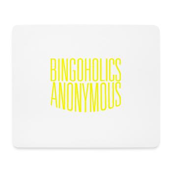 Bingoholics Anonymous 4 - Tapis de souris (format paysage) - blanc - Devant