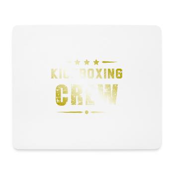 Kickboxing Crew - Mouse Pad (horizontal) - white - Front
