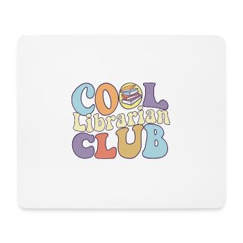 Cool Librarian Club It's A Good Day To Read A - Mousepad (Querformat) - Weiß - Vorne
