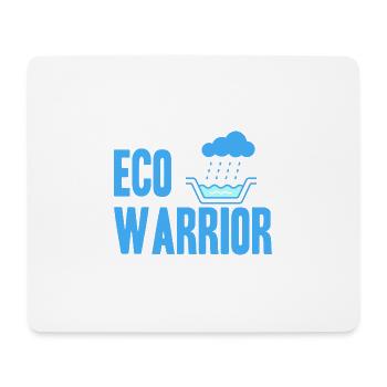 Regenwassertank - Regenwasser sammeln - Mousepad (Querformat) - Weiß - Vorne