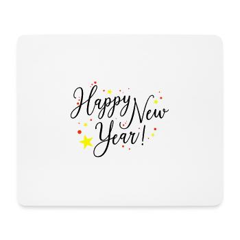 Happy New Year New Year New Year's Eve - Mouse Pad (horizontal) - white - Front